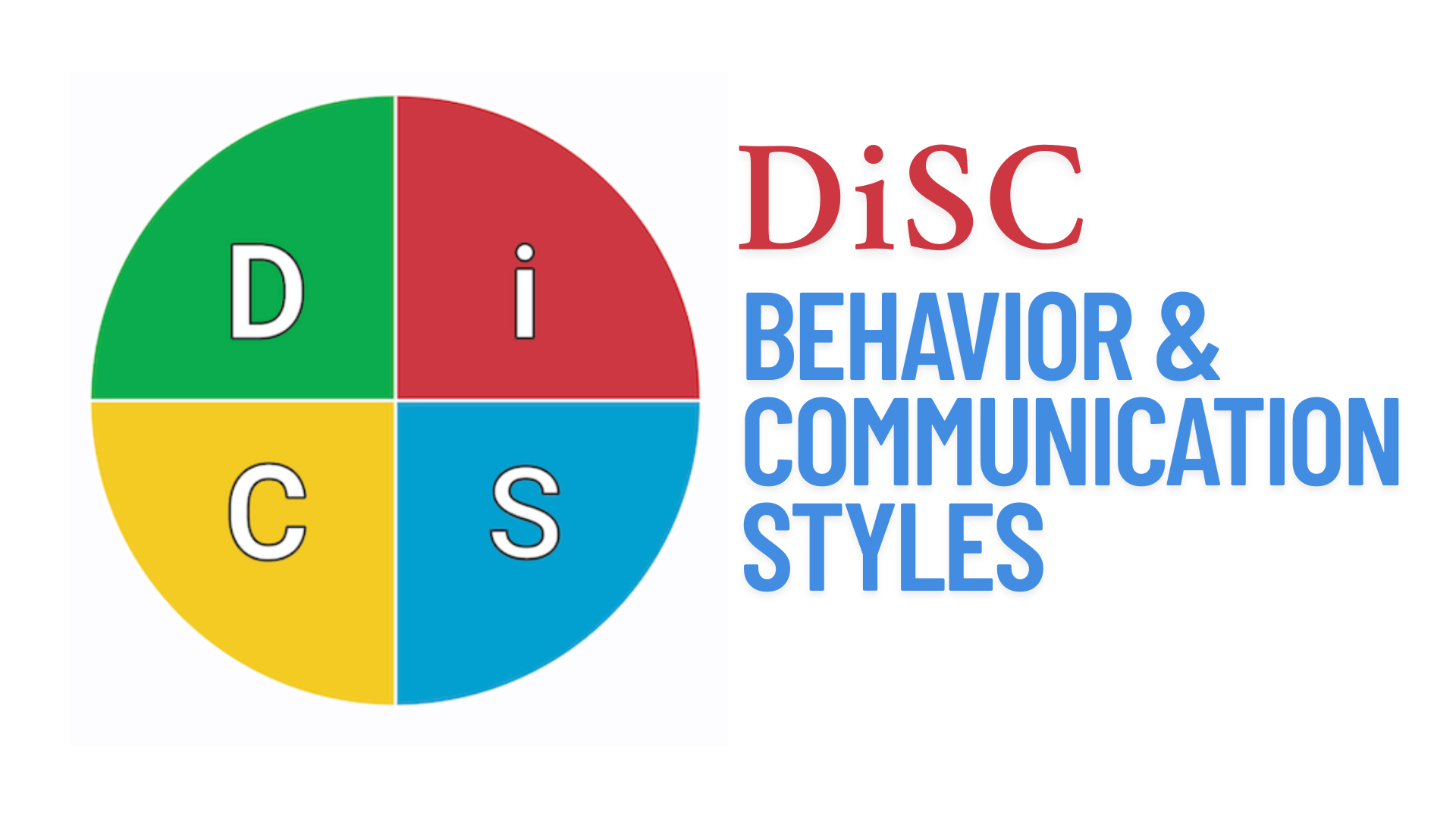 DISC Behavior and Communication Style class